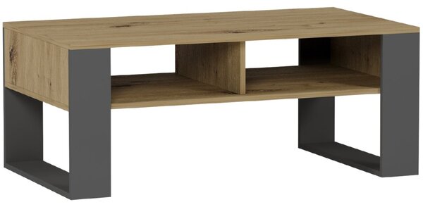 Модерна масичка за кафе 58 x 90 x 55 cm aнтрацит