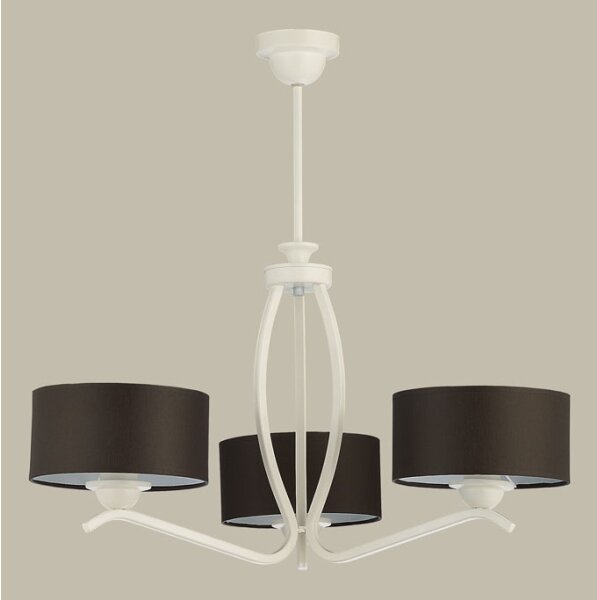 Jupiter 1191 - KS 3 - Висяща лампа KASZMIR 3xE27/60W/230V