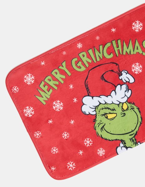 Sinsay - Коледна постелка за баня Grinch - червeн