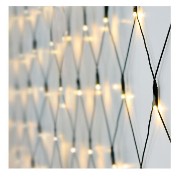 LED външна коледна завеса 320xLED/230V 3x1,5 m IP44 топла бяла