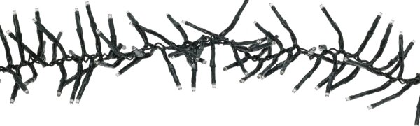 LED соларна верига 768xLED/3,7V/13 функции 1200 mAh 8,6 m IP44 студено бяло + дистанционно управление