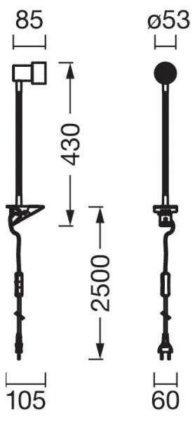 Osram - Лампа със скоба CLIP STEP FLEX 1xGU10/5W/230V бяла