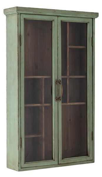 Зелена витрина от масивна ела 13,5x80 cm Hazem – Bloomingville