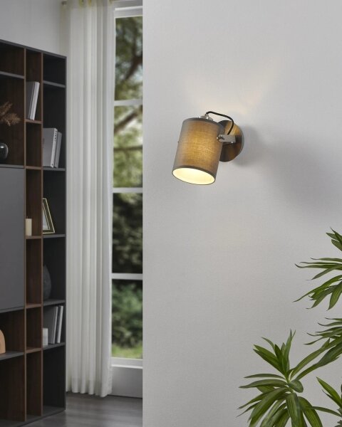 Eglo 98138 - Стенно точково осветително тяло VILLABATE 1xE27/10W/230V