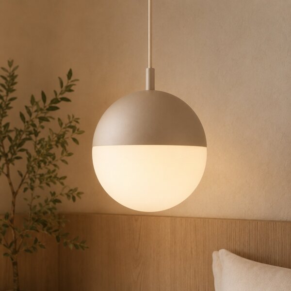 Argon 9001 - Външна лампа на кабел LIV 1xE27/15W/230V IP44 бежова