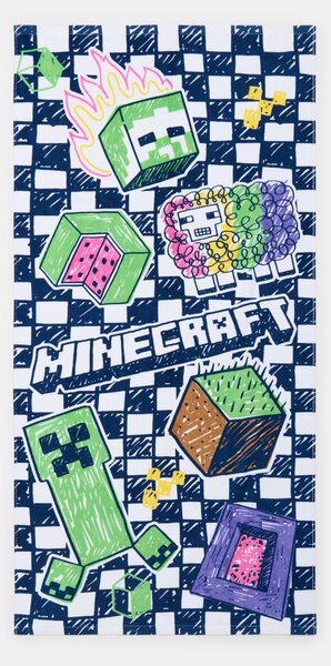 Sinsay - Хавлиена кърпа Minecraft - многоцветен