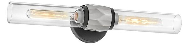 Hinkley HK-ELLISON2-BK-BN -Осветително тяло за баня ELLISON 2xE27/40W/230V IP44 черно