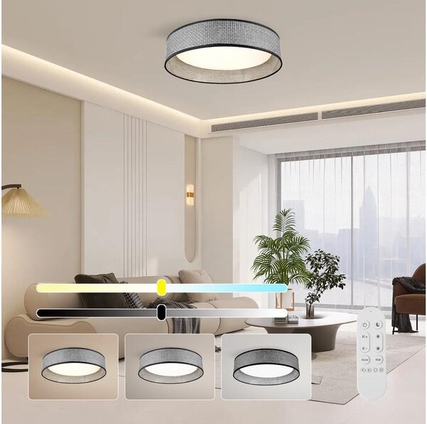 Immax NEO 07287L - LED+CCT димируемо осветително тяло LONA 36W/230V Ø 45,5 см + с дистанционно управление