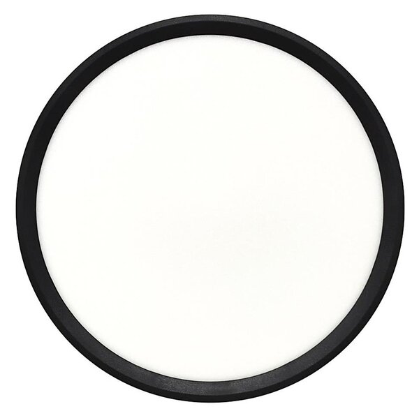LED таванно осветително тяло LED/24W/230V 3000/4000/6500K Ø 30 см черно