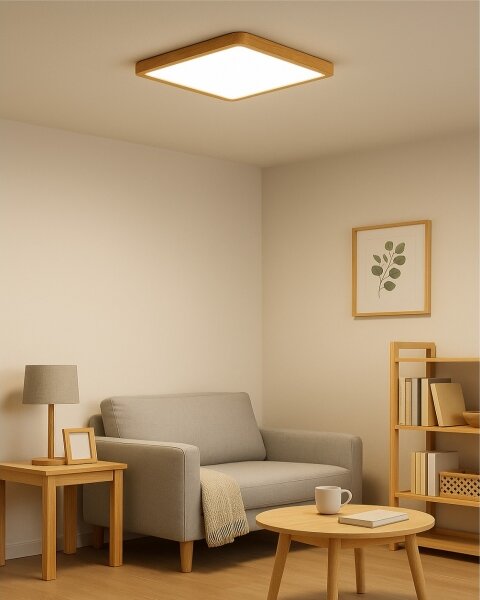 LED таванно осветително тяло LED/24W/230V 3000/4000/6500K 30x30 cm бежово