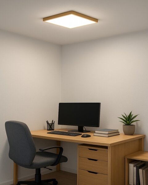 LED таванно осветително тяло LED/24W/230V 3000/4000/6500K 30x30 cm бежово