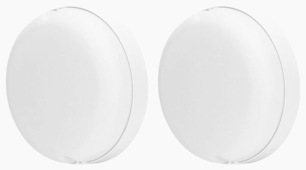 Aigostar - LED соларно таванно осветително тяло 2xLED/35W/3,7V 6000 mAh IP65 + ДУ