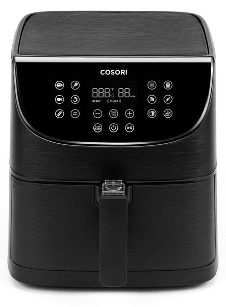 Фритюрник с горещ въздух Cosori Premium Air Fryer CP158-AF, 5.5L, Черен