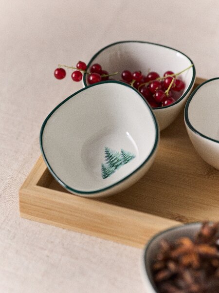 Sinsay - Поднос за сервиране с коледен мотив - многоцветен