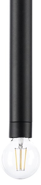 ONLI - Пендел DORA 1xE27/15W/230V черен