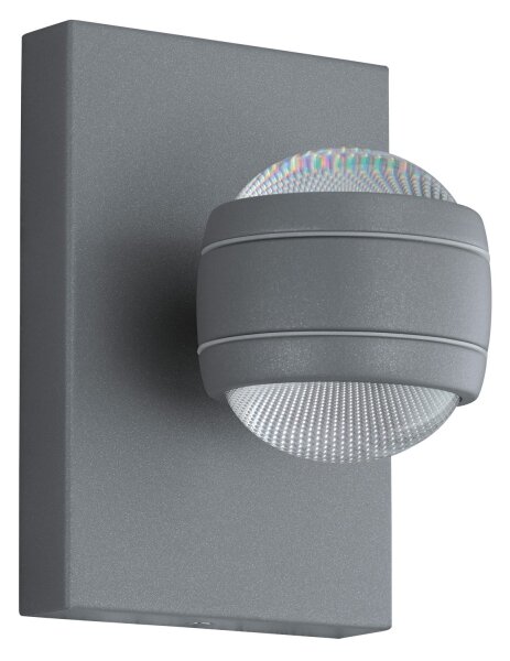 Eglo 94796 - LED Екстериорна лампа SESIMBA 2xLED/3,7W/230V IP44