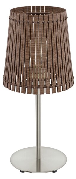 Eglo 96203 - Настолна лампа SENDERO 1xE27/60W/230V