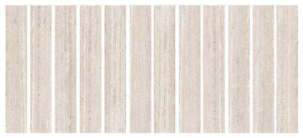 Стъпало от гранитогрес Nuvo Travertinne Natural - стъпало 30 x 120 cm / чело 17 x 120 cm