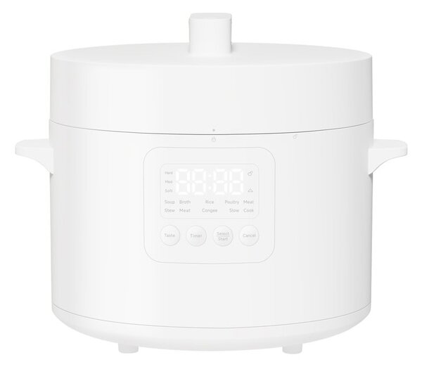 Мултифункционален уред за готвене Xiaomi Electric Pressure Cooker, 4.8L вместимост, 6 програми за готвене, 1000W, бял