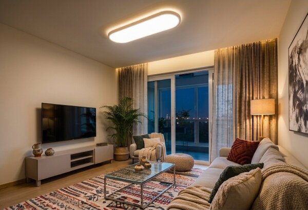Top Light - LED Таванно, приставно или висящо осветително тяло OVAL LED/36W/230V 3000-6500K бяло+DO