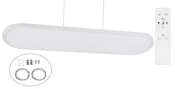 Top Light - LED Таванно, приставно или висящо осветително тяло OVAL LED/36W/230V 3000-6500K бяло+DO