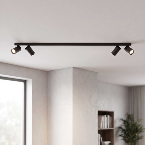 BRILAGI - Точково осветително тяло SELE LONG 4xGU10/30W/230V черно