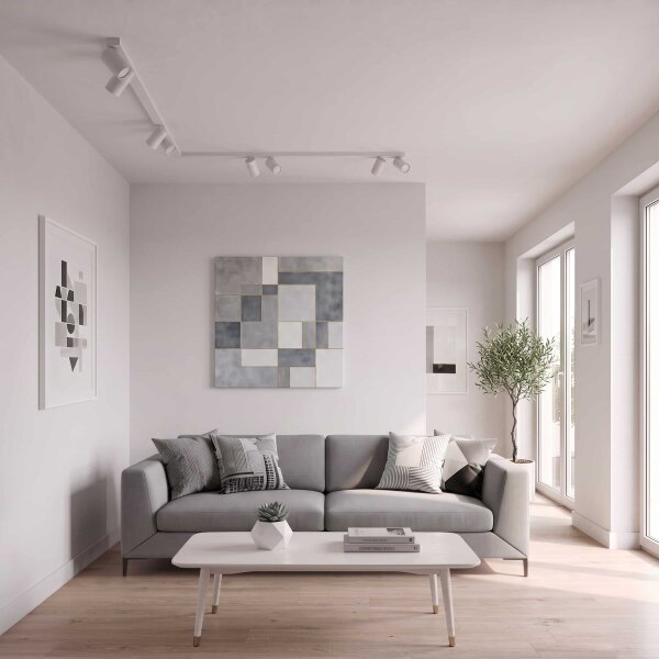 BRILAGI - Точково осветително тяло SELE LONG 8xGU10/30W/230V бяло