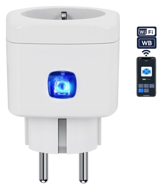 Aigostar - Умен контакт F 2300W Wi-Fi Tuya