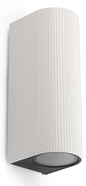 FARO 70328 - Външно стенно осветително тяло ESTELA 2xGU10/5W/230V IP65 бяло