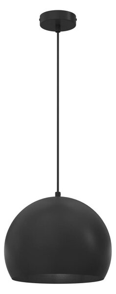 Полилей на кабел SOOL 1xE27/15W/230V Ø 27 см черен