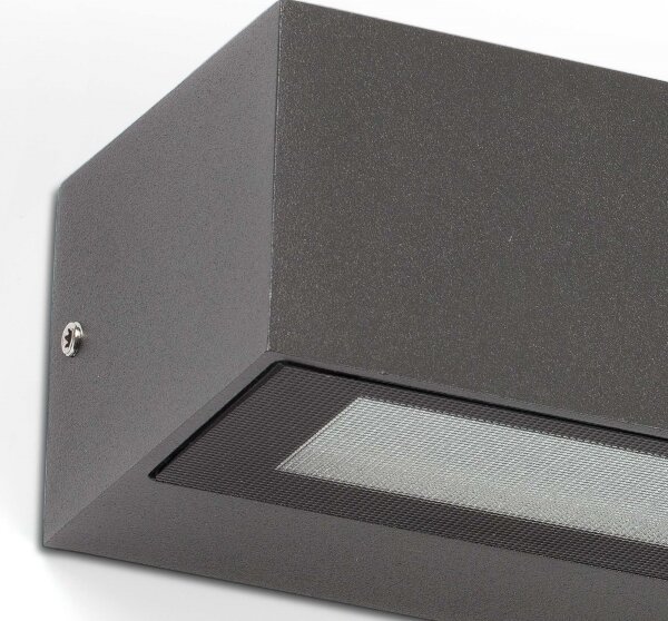 FARO 71910 - LED външно стенно осветително тяло LAKO LED/8W/230V IP65 антрацит