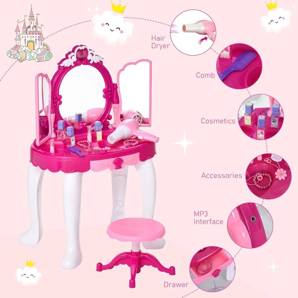 Playglam™ детска тоалетка за момичета