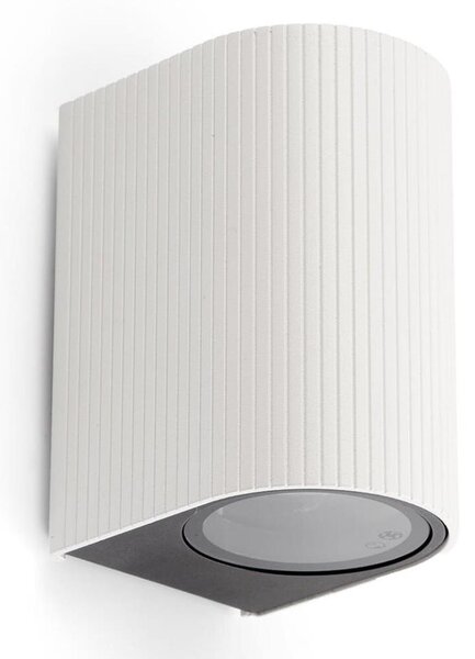 FARO 70323 - Външен стенен осветител ESTELA 1xGU10/5W/230V IP65 бял