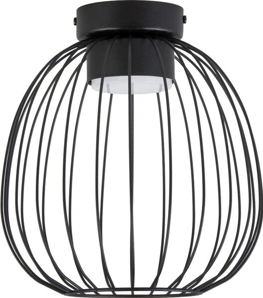 Плафон OVELLA 1xGX53/10W/230V Ø 25 см черен