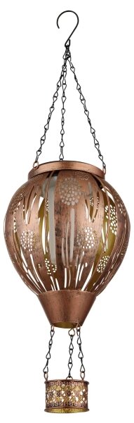 Globo 36140 - LED соларна висяща декорация 12xLED/0,02W/3V IP44 балон