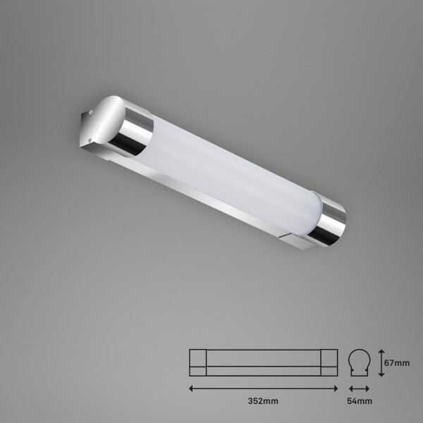 Briloner 2051-018 - LED Лампа за огледало в баня LED/8W/230V IP44
