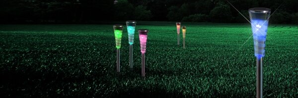 Globo 33079-5 - SADA 5x Соларна лампа RGB-LED/0,06W/3,2V IP44