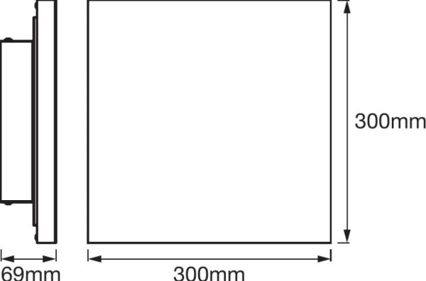Ledvance - LED Димируема лампа SMART+ FRAMELESS LED/20W/230V Wi-Fi