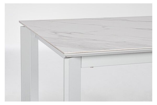 BIZZOTTO ТРАПЕЗНА МАСА BRIVA 160-220X90X76 БЯЛА