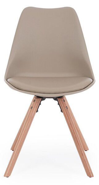 BIZZOTTO ТРАПЕЗЕН СТОЛ NEW TREND 54X49X83.5 БЕЖОВ