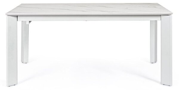BIZZOTTO ТРАПЕЗНА МАСА BRIVA 160-220X90X76 БЯЛА