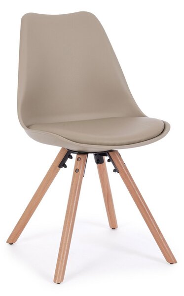 BIZZOTTO ТРАПЕЗЕН СТОЛ NEW TREND 54X49X83.5 БЕЖОВ