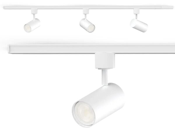 Philips - LED димируемо точково осветително тяло за шинна система EASYLINK 3xGU10/6,2W/230V 1m бяло