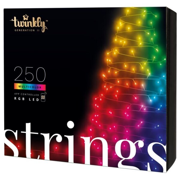 Twinkly TWS250STP-BEU - LED RGB външна гирлянда 250xLED 23,5m IP44 Wi-Fi