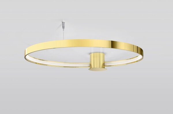 Thoro TH.252 - LED Плафониера RIO LED/50W/230V CRI90 3000K Ø 78 cm златист