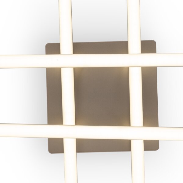 Brilagi - LED таванно осветително тяло STRIPES LED/37W/230V сребристо