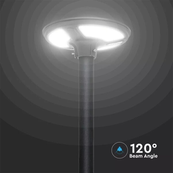 LED соларна улична лампа с сензор LED/7,5W/3,2V IP65 4000K + ДУ