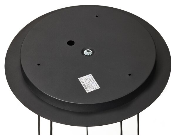 Jupiter 2014 - Пендел ALAS 5xGU10/10W/230V черен/златист