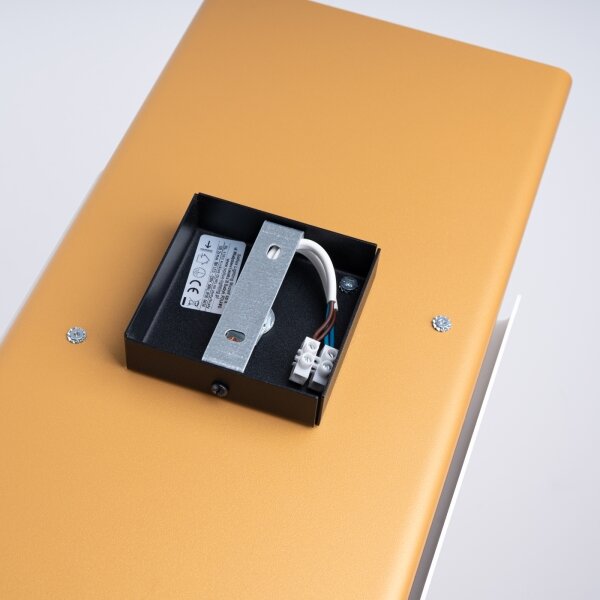 Sollux SL.1353 - Аплик DURLIN 2xG9/8W/230V златист/бял