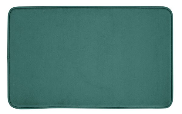 Зелен килим за баня за вана/за душ от мемори пяна 50x80 cm Anti-Bacterial – Catherine Lansfield